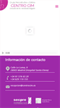 Mobile Screenshot of centrocim.es